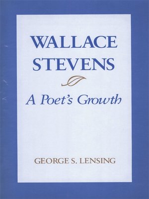 cover image of Wallace Stevens